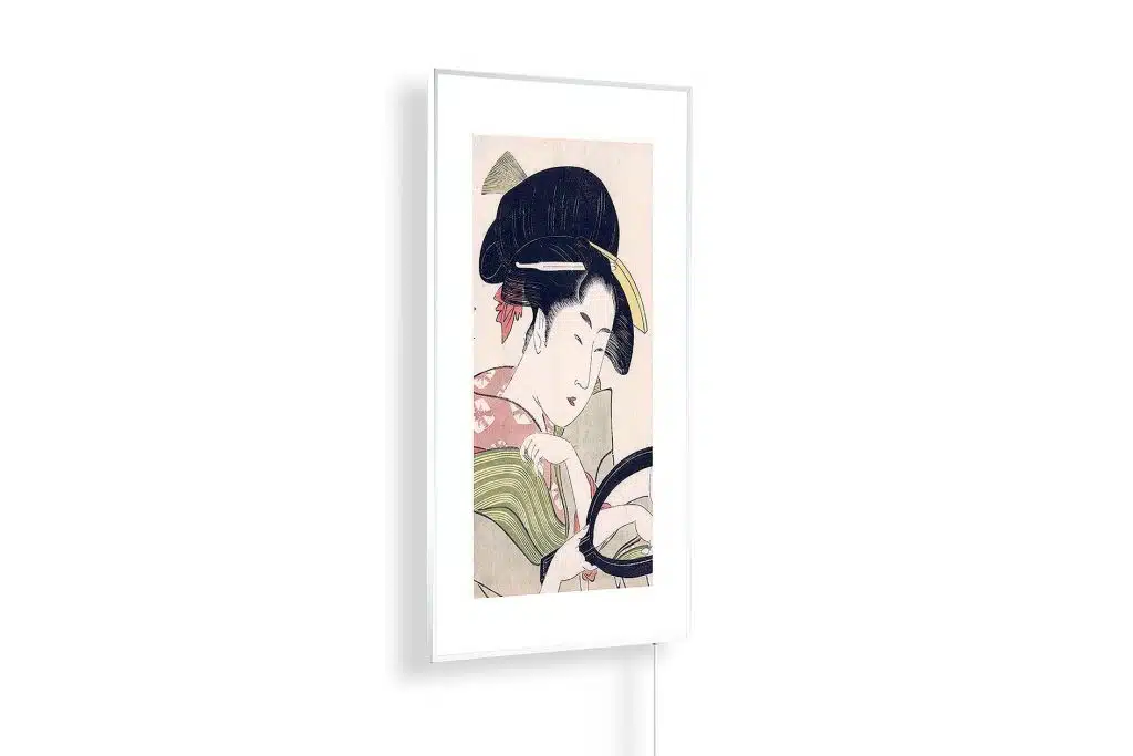 Kitagawa Utamaro - Acht uitzichten op theekraampjes op prominente locaties