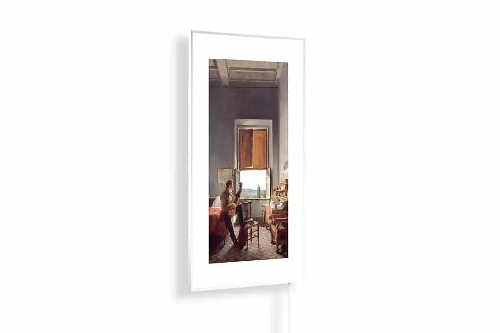 Hean Alaux - Léon Pallière in zijn kamer in de Villa Medici Rome