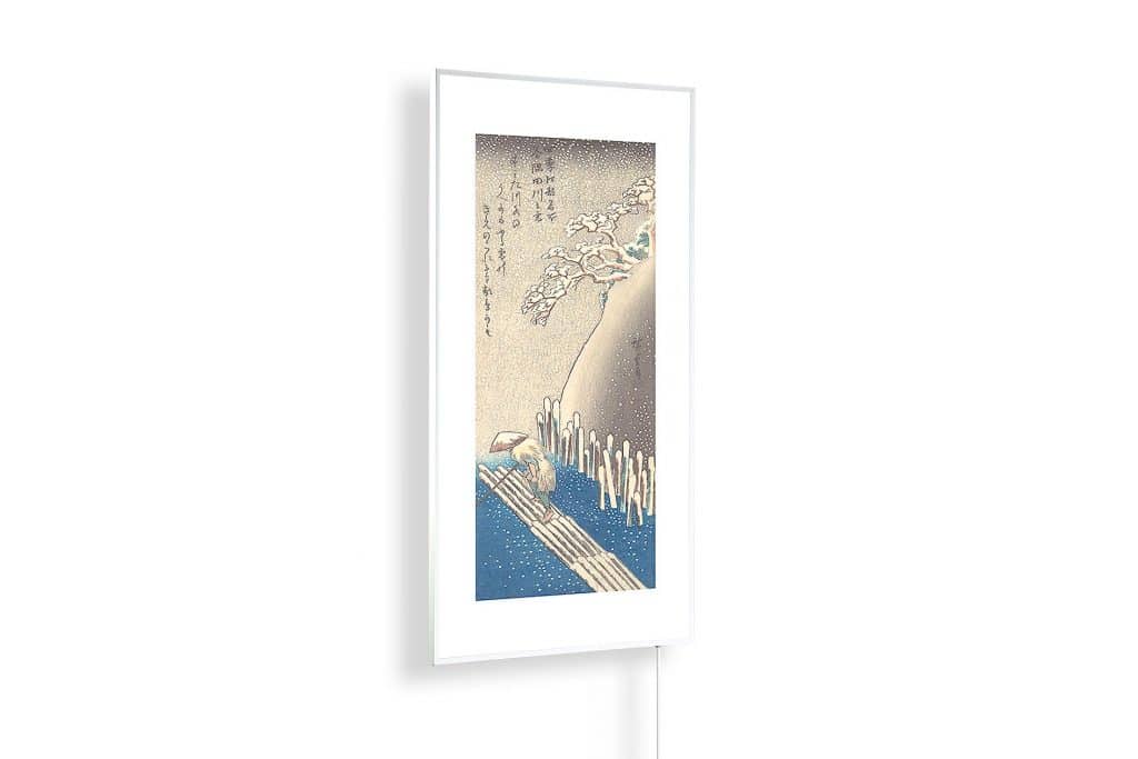 Utagawa Hiroshige – Sneeuw op de Sumida-rivier
